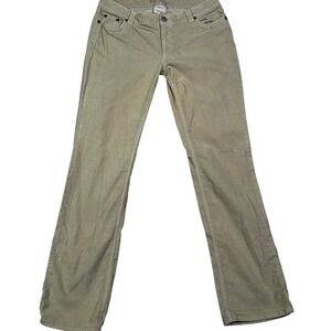 Banana Republic Corduroy Stretch Pants Khaki Tan‎ Women's Size 10 Bootcut Casual